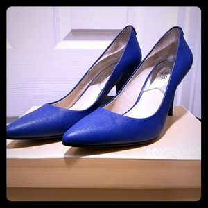 Michael Kors Flex Mid Pump Saphire Blue